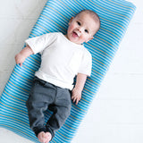 Premium Knit Diaper Changing Pad Cover - Milo