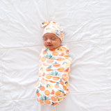 Top Knot Hat - Citrus