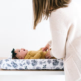 Premium Knit Diaper Changing Pad Cover - Rowan