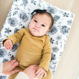 Premium Knit Diaper Changing Pad Cover - Rowan