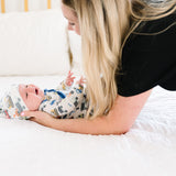 Newborn Knotted Gown - Diesel