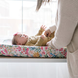 Premium Knit Diaper Changing Pad Cover - Lark