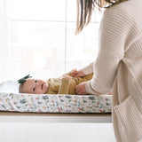Premium Knit Diaper Changing Pad Cover - Aspen