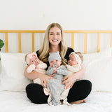 Newborn Knotted Gown - Asher