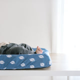 Premium Knit Diaper Changing Pad Cover - Quarterback