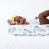 Premium Knit Diaper Changing Pad Cover - Fern