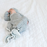 Newborn Knotted Gown - Asher