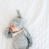 Newborn Knotted Gown - Asher