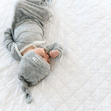 Newborn Knotted Gown - Asher