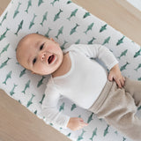 Premium Knit Diaper Changing Pad Cover - Pacific