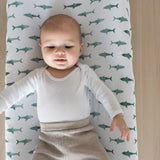 Premium Knit Diaper Changing Pad Cover - Pacific