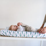 Premium Knit Diaper Changing Pad Cover - Pacific