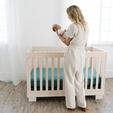 Premium Knit Fitted Crib Sheet - Journey