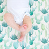 Premium Knit Fitted Crib Sheet - Desert