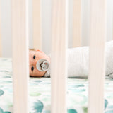 Premium Knit Fitted Crib Sheet - Desert