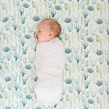 Premium Knit Fitted Crib Sheet - Desert