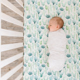 Premium Knit Fitted Crib Sheet - Desert