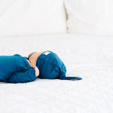 Newborn Knotted Gown - River