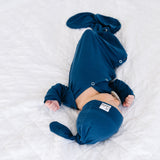 Newborn Knotted Gown - River