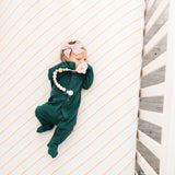Premium Knit Fitted Crib Sheet - Rainee