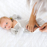 Newborn Knotted Gown - Everest