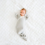 Newborn Knotted Gown - Everest