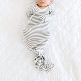 Newborn Knotted Gown - Everest
