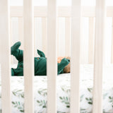 Premium Knit Fitted Crib Sheet - Fern