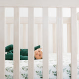 Premium Knit Fitted Crib Sheet - Fern