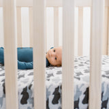 Premium Knit Fitted Crib Sheet - Gunnar