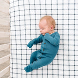Premium Knit Fitted Crib Sheet - Ledger