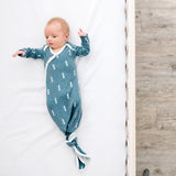 Newborn Knotted Gown - North