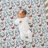 Premium Knit Fitted Crib Sheet - Dot