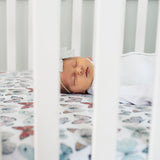 Premium Knit Fitted Crib Sheet - Dot