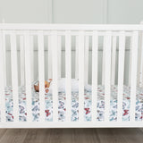 Premium Knit Fitted Crib Sheet - Dot