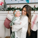 Knit Swaddle Blanket - Pine