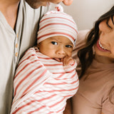 Top Knot Hat - Cinnamon