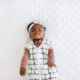 Knit Headband Bow - Ledger