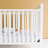 Premium Knit Fitted Crib Sheet - Willow