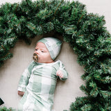 Top Knot Hat - Pine