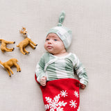 Top Knot Hat - Pine