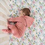 Premium Knit Fitted Crib Sheet - Olive
