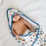 Premium Baby Knit Hooded Towel - Diesel