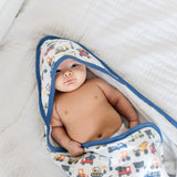 Premium Baby Knit Hooded Towel - Diesel