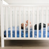 Premium Knit Fitted Crib Sheet - Galaxy