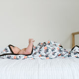 Premium Baby Knit Hooded Towel - Bison
