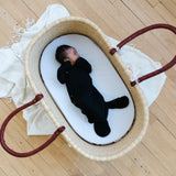 Newborn Knotted Gown - Midnight