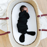 Newborn Knotted Gown - Midnight