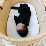 Newborn Knotted Gown - Midnight