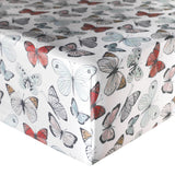 Premium Knit Fitted Crib Sheet - Dot